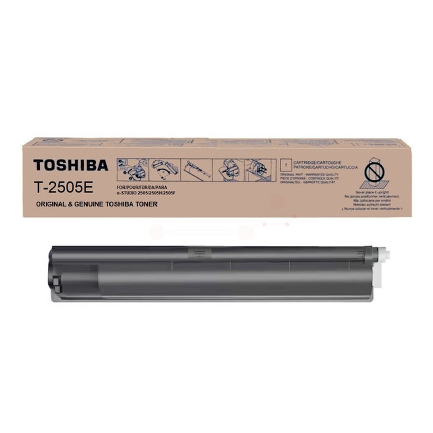 Toner d'origine Toshiba 6AG00005084 / T-2505 E - noir