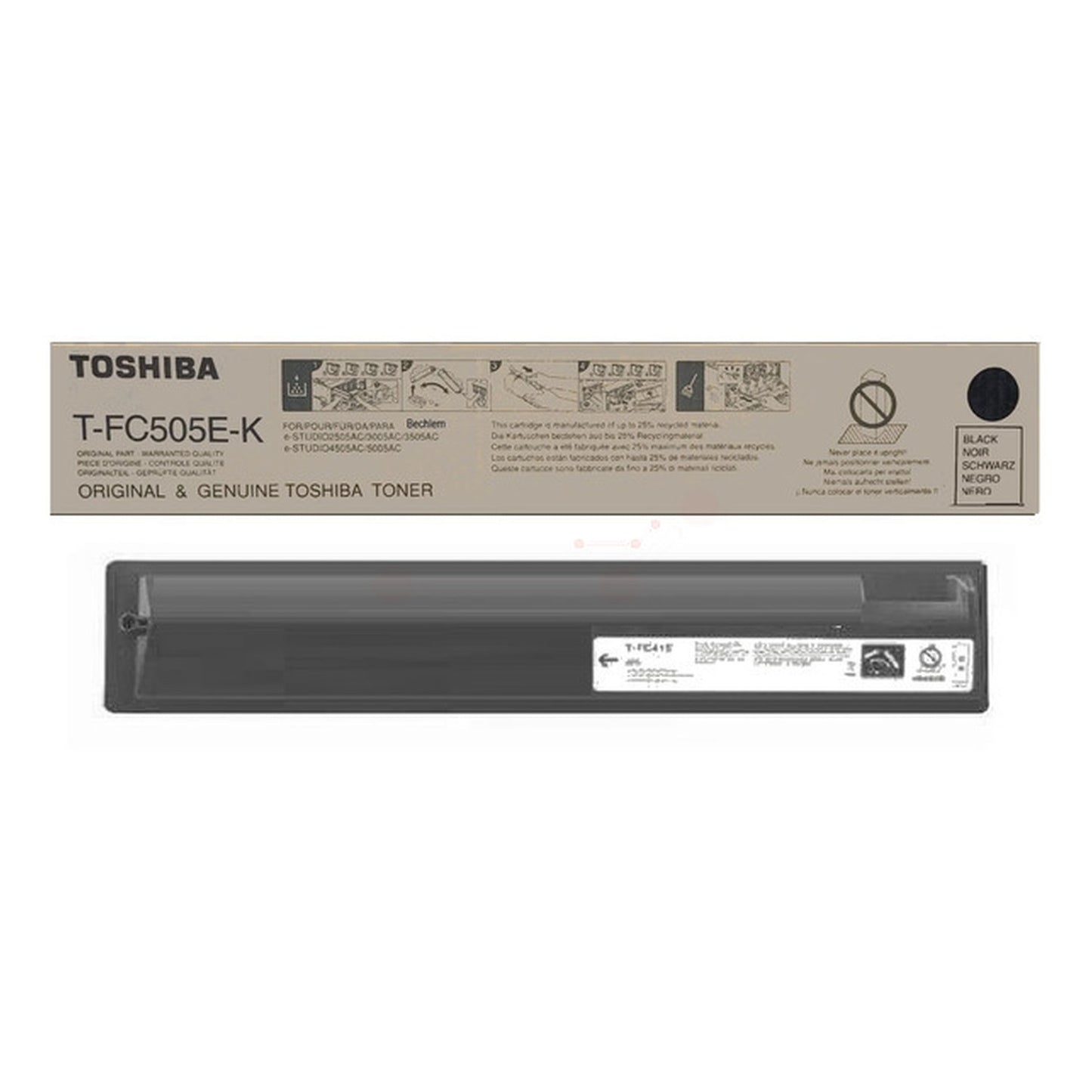 Toner d'origine Toshiba 6AJ00000139 / T-FC 505 E-K - noir