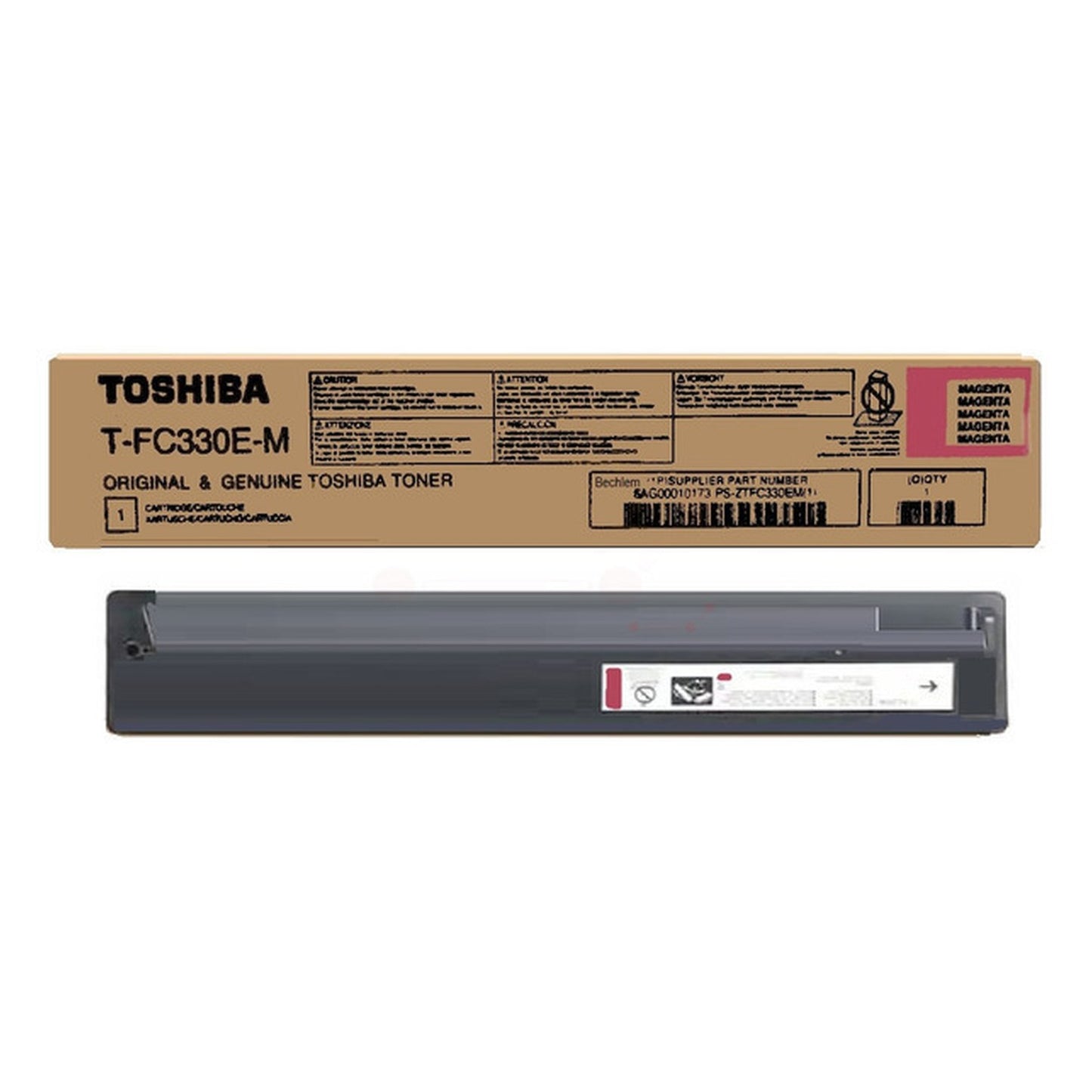 Toner d'origine Toshiba 6AJ00000261 / T-FC 200 EM - magenta