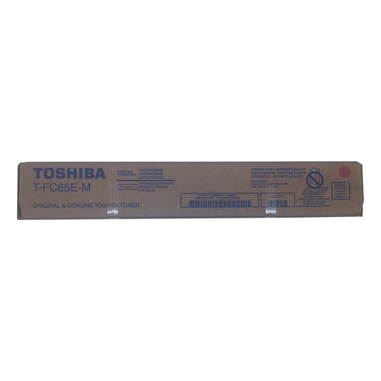 Toner d'origine Toshiba 6AK00000183 / T-FC 65 EM - magenta