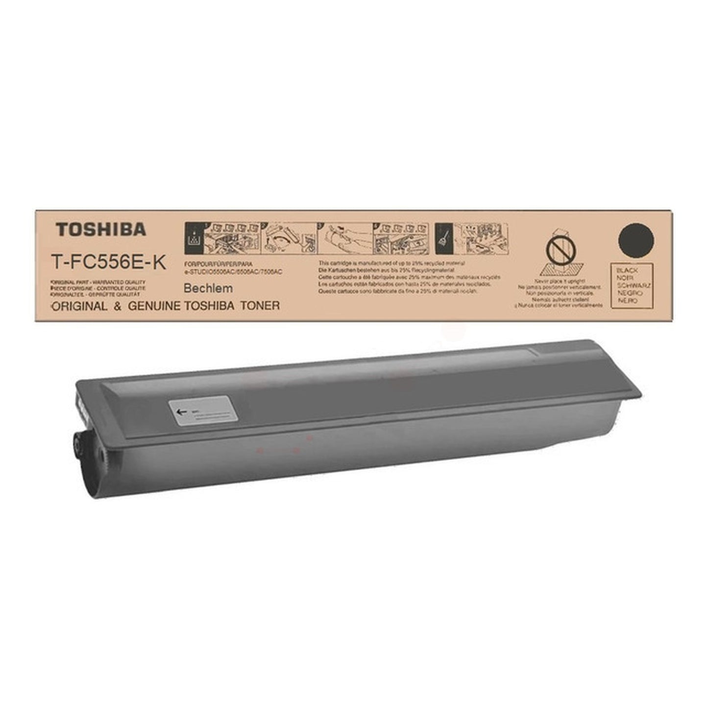 Toner d'origine Toshiba 6AK00000354 / T-FC 556 E-K - noir
