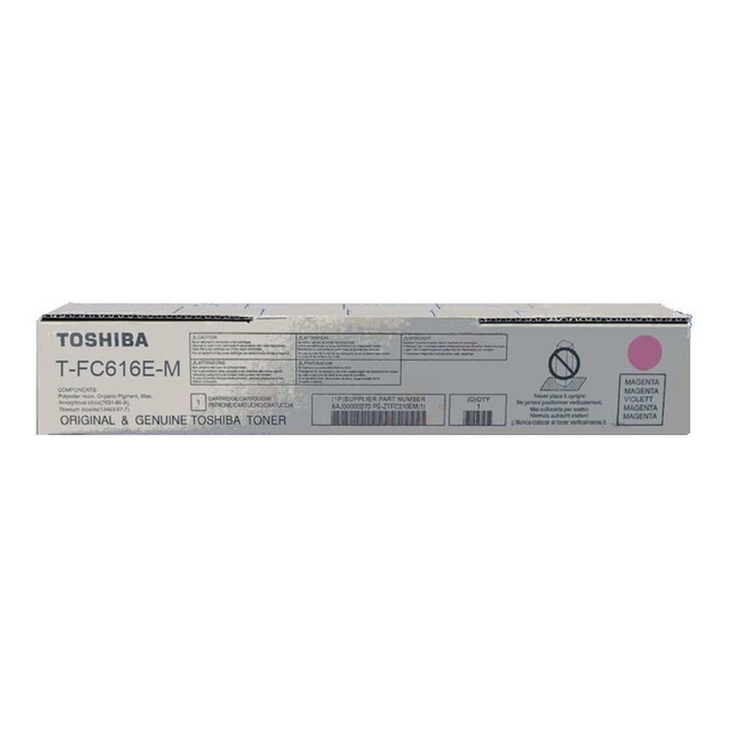 Toner d'origine Toshiba 6AK00000375 / T-FC 616 EM - magenta