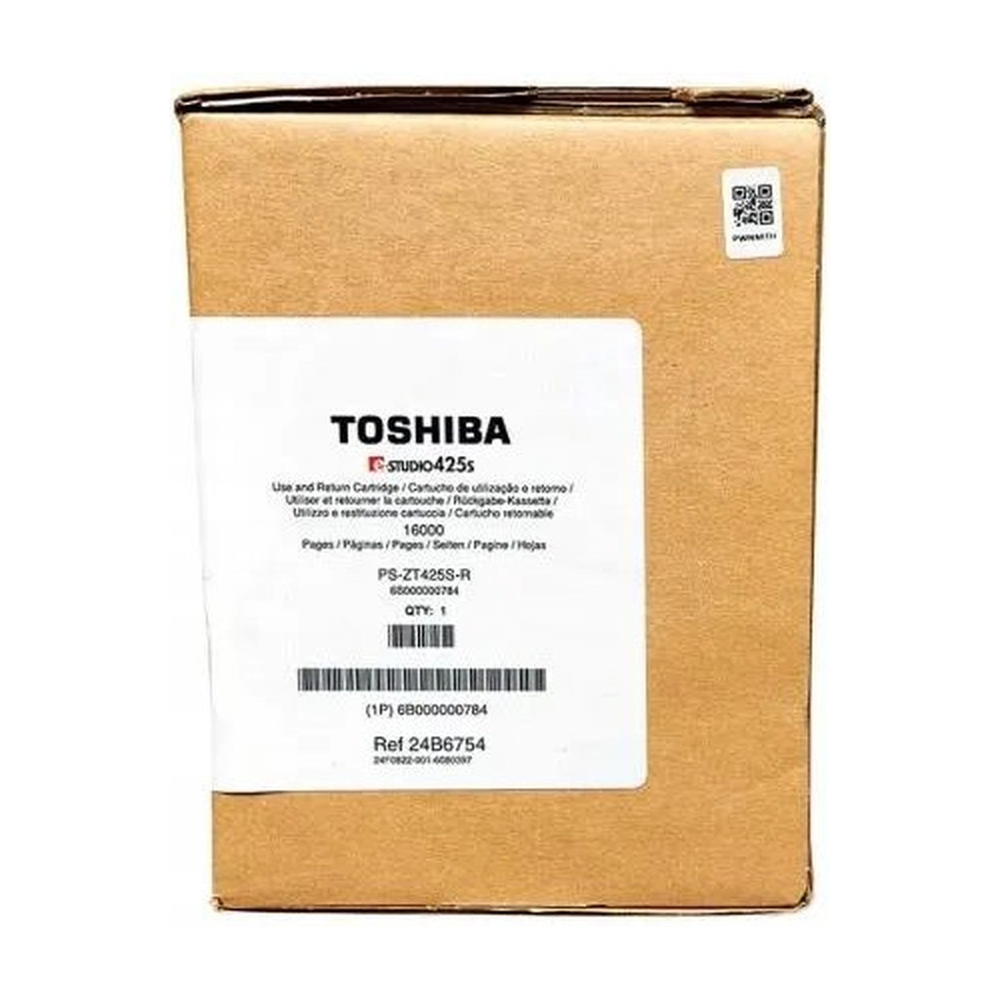 Toner d'origine Toshiba 6B000000784 / T-425S-R - noir