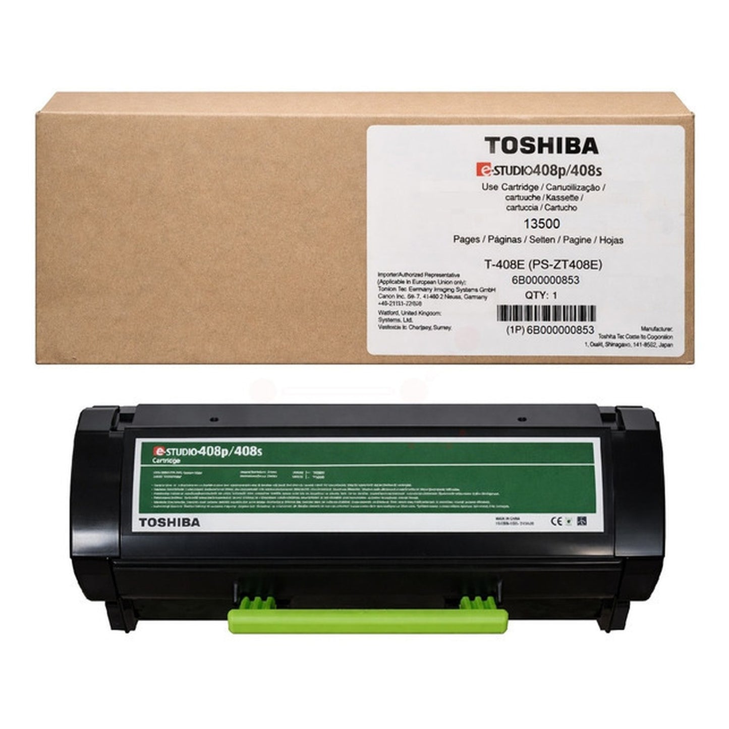 Toner d'origine Toshiba 6B000000853 / T-408E - noir
