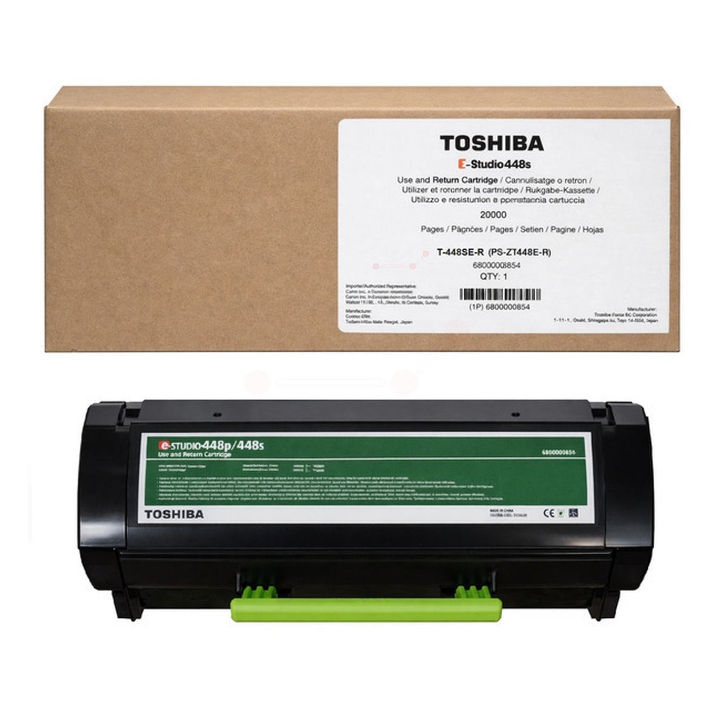 Toner d'origine Toshiba 6B000000854 / T-448SE-R - noir