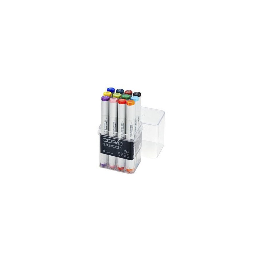 COPIC Marqueur sketch, kit de 12
