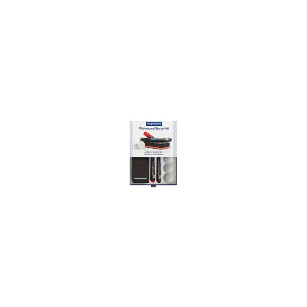 magnetoplan Kit de démarrage Whiteboard, pour tableau blanc