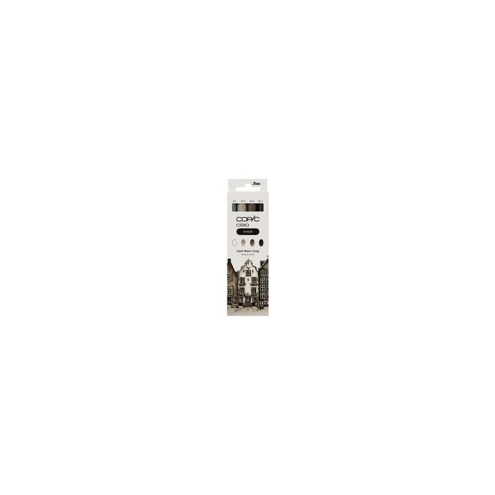 COPIC Marqueur ciao, kit 3+1 SHADE "Dark Warm Gray"