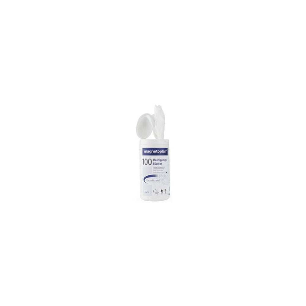 magnetoplan Lingettes nettoyantes pour tableau blanc, x100