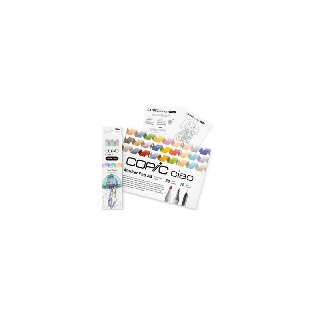 COPIC Marqueur ciao "LAYER & MIX Starter Set", Pastell