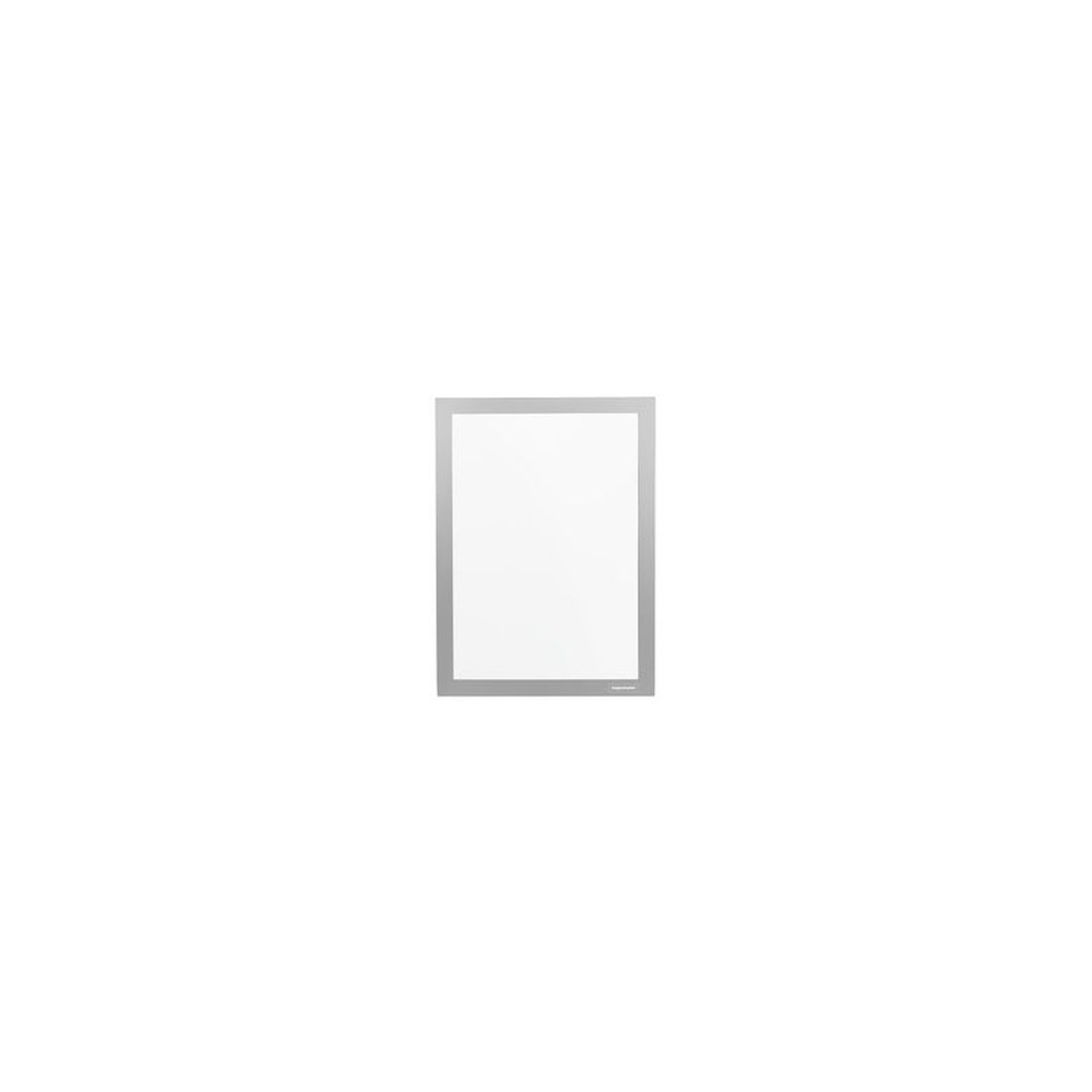 magnetoplan Cadre d'affichage magnetofix, A6, argent