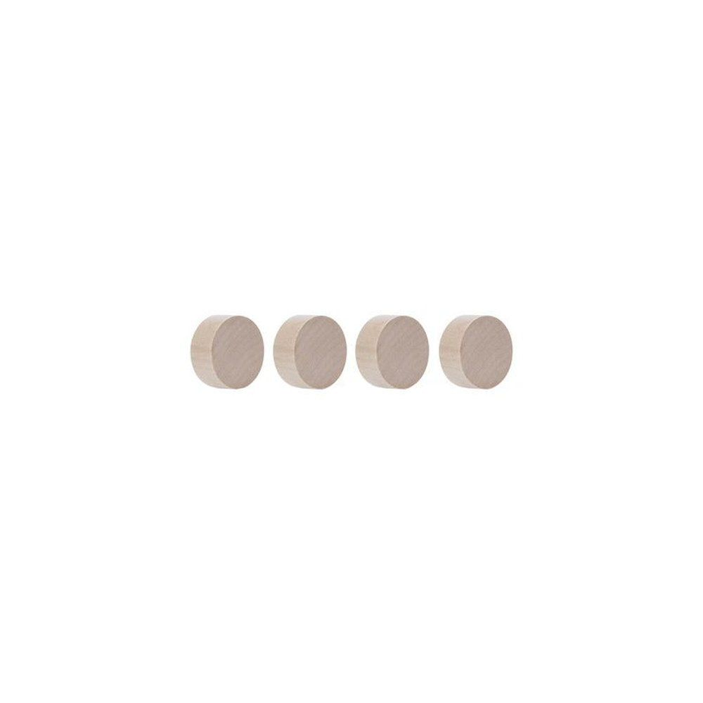 magnetoplan Aimant néodyme Circle Wood Series, bouleau