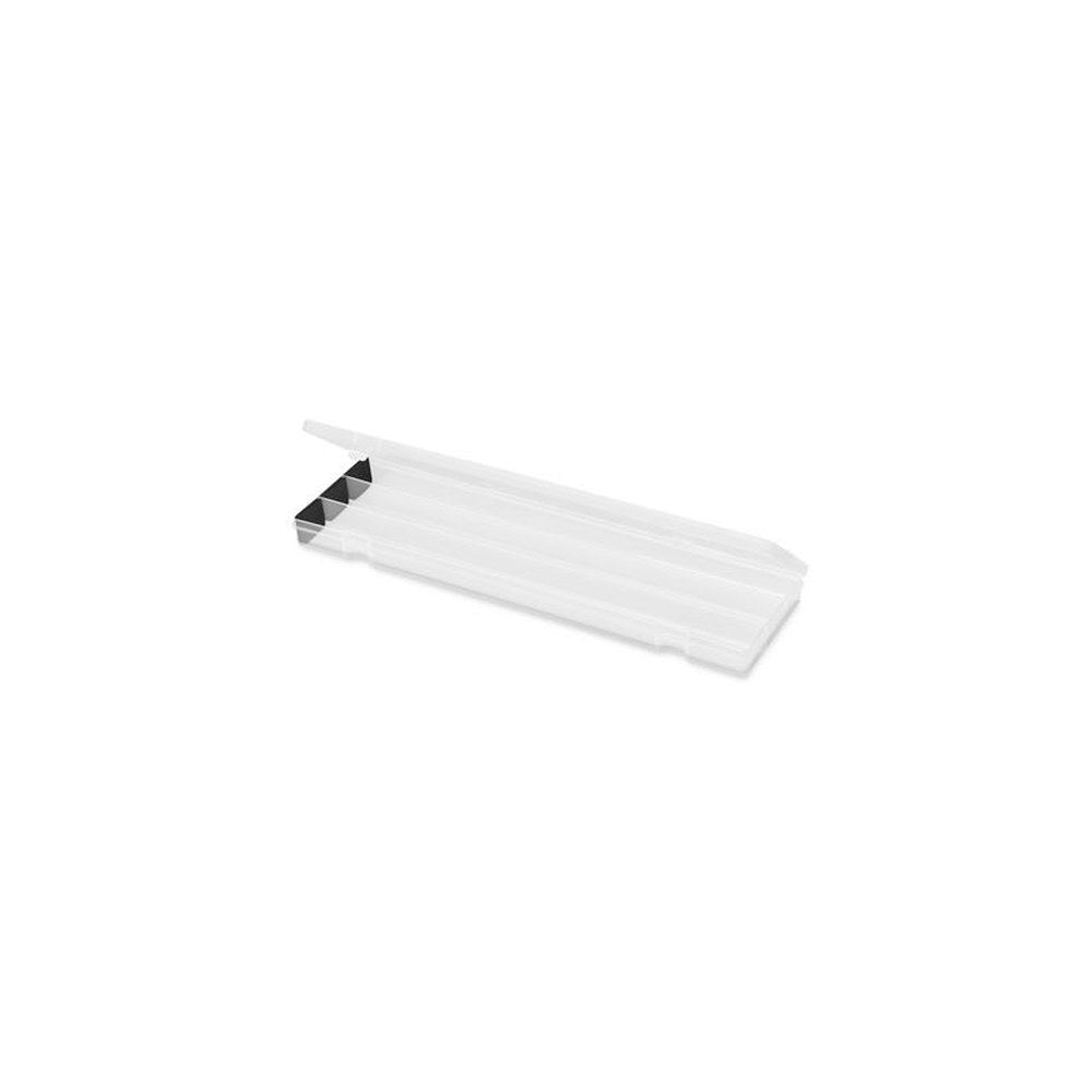 deflecto Plumier avec couvercle, transparent