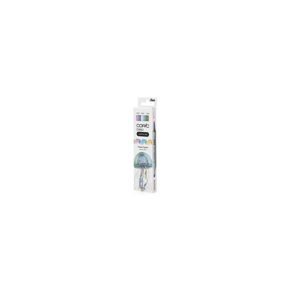 COPIC Marqueur ciao, set de 3 "Pastel Palette"