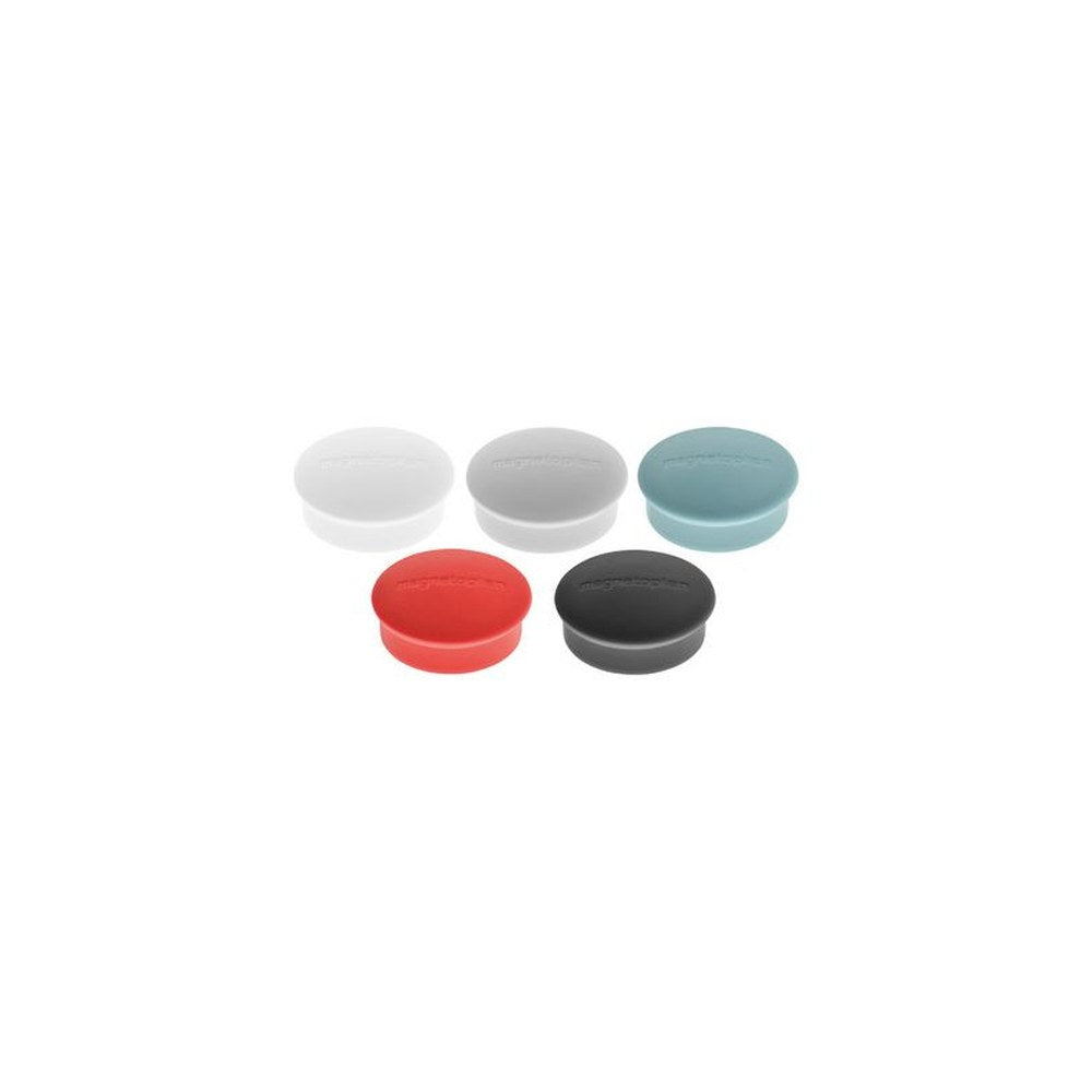 magnetoplan Discofix aimant rond "mini", couleurs assorties