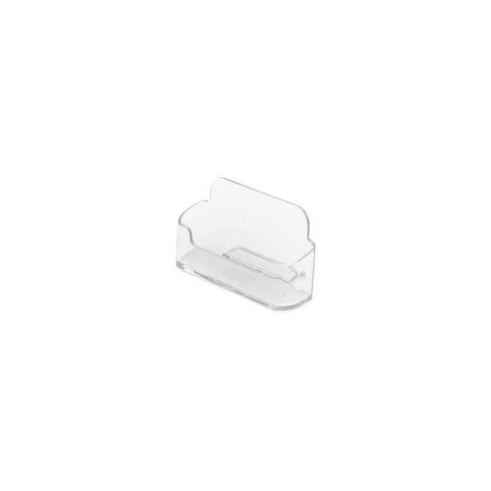 deflecto Porte-cartes de visite, 1 compartiment, transparent