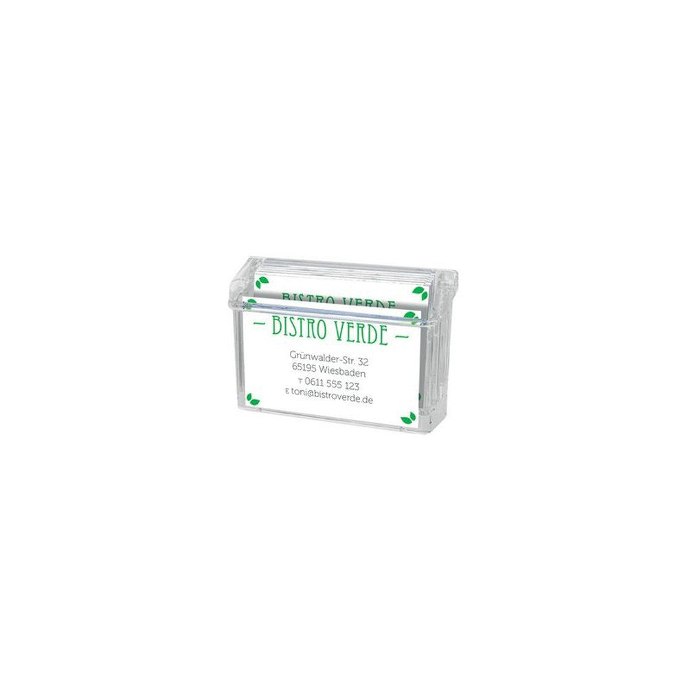 deflecto Boîte pour cartes de visite "Grab-a-Card"