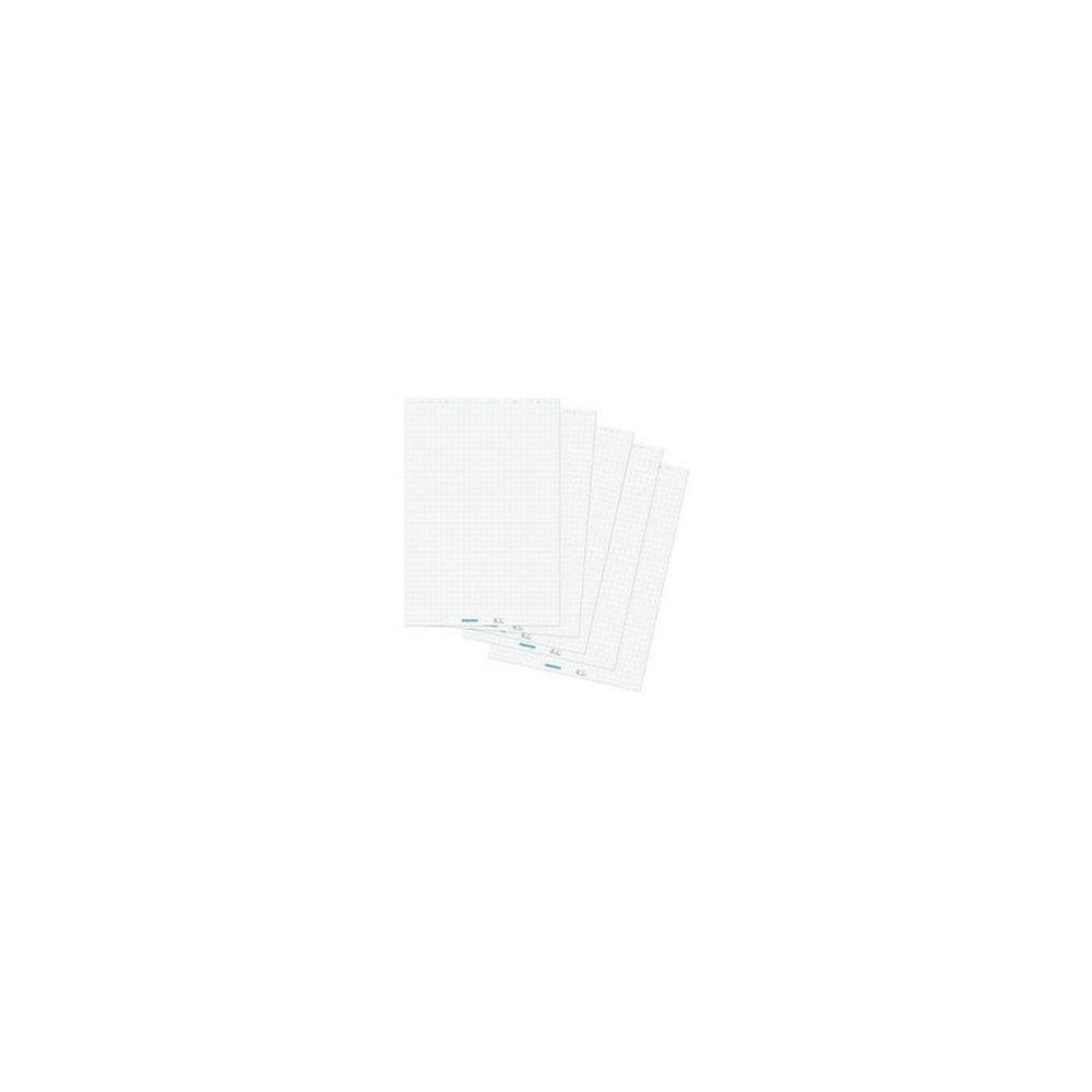 FRANKEN Papier pour chevalet, 20 feuilles, quadrillé x5