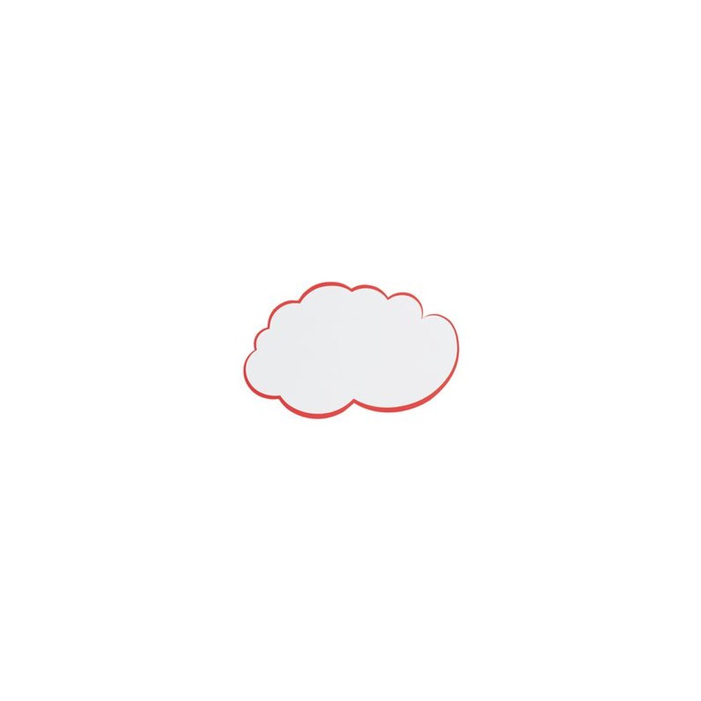 FRANKEN Carte nuage pour présentation, 230 x 140 mm, blanc