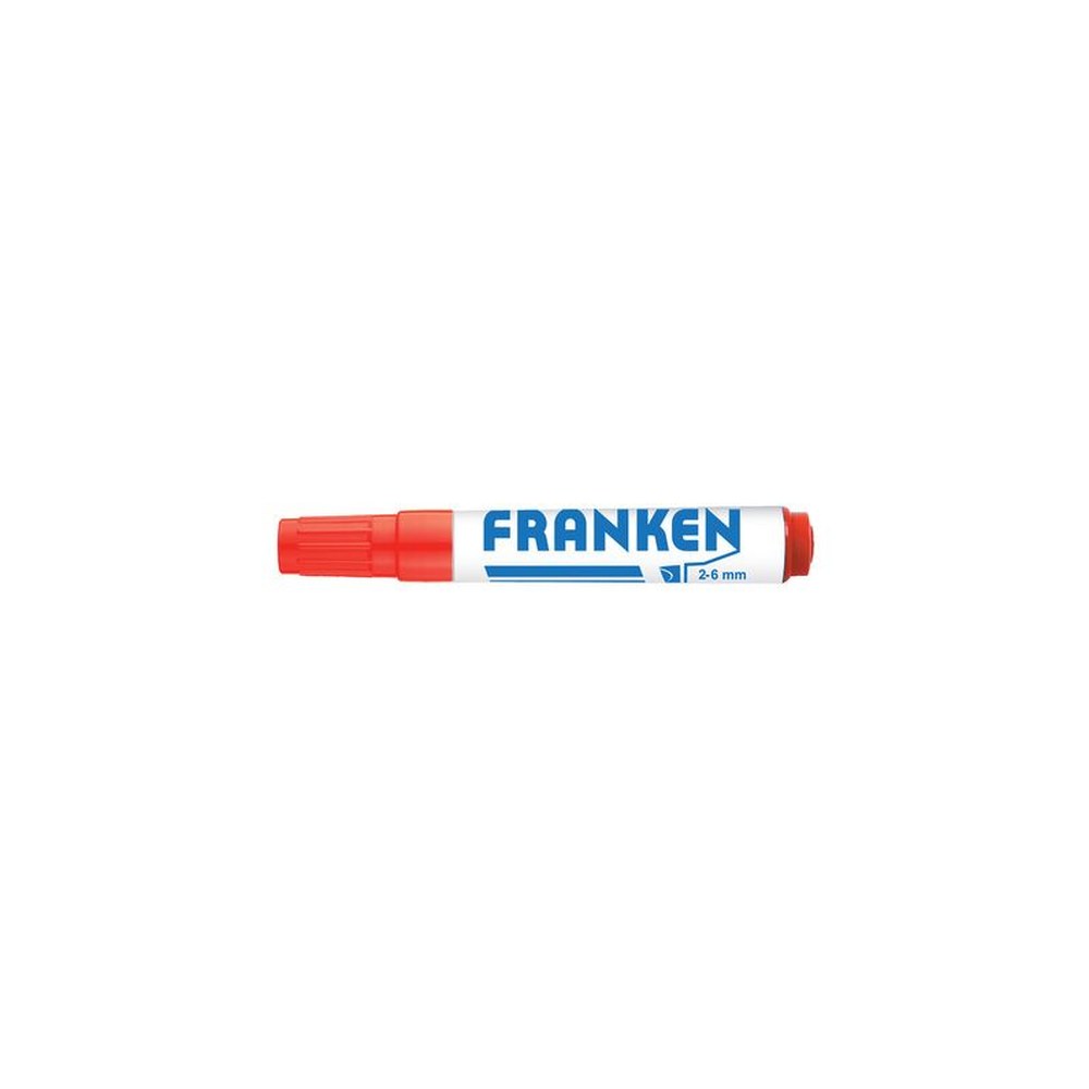 FRANKEN Marqueur pour chevalet, tracé: 2-6 mm, rouge