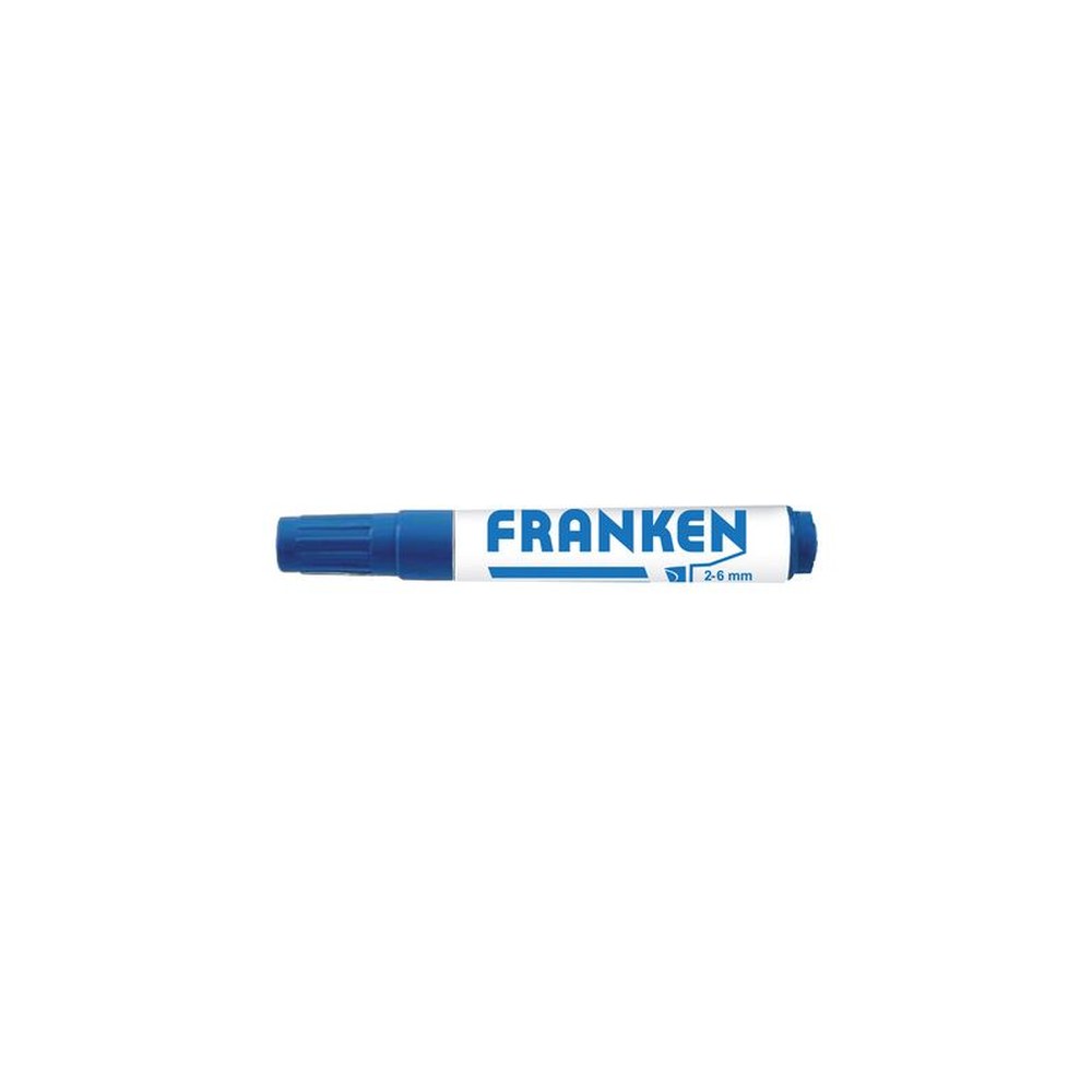 FRANKEN Marqueur pour chevalet, tracé: 2-6 mm, bleu