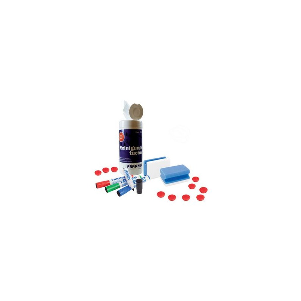 FRANKEN Kit de démarrage pour tableau blanc, magnétique