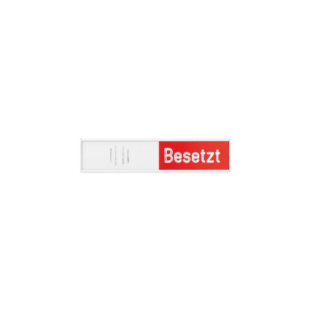 FRANKEN Hinweisschild "Frei-Besetzt", (B)102 x (H)27,4 mm