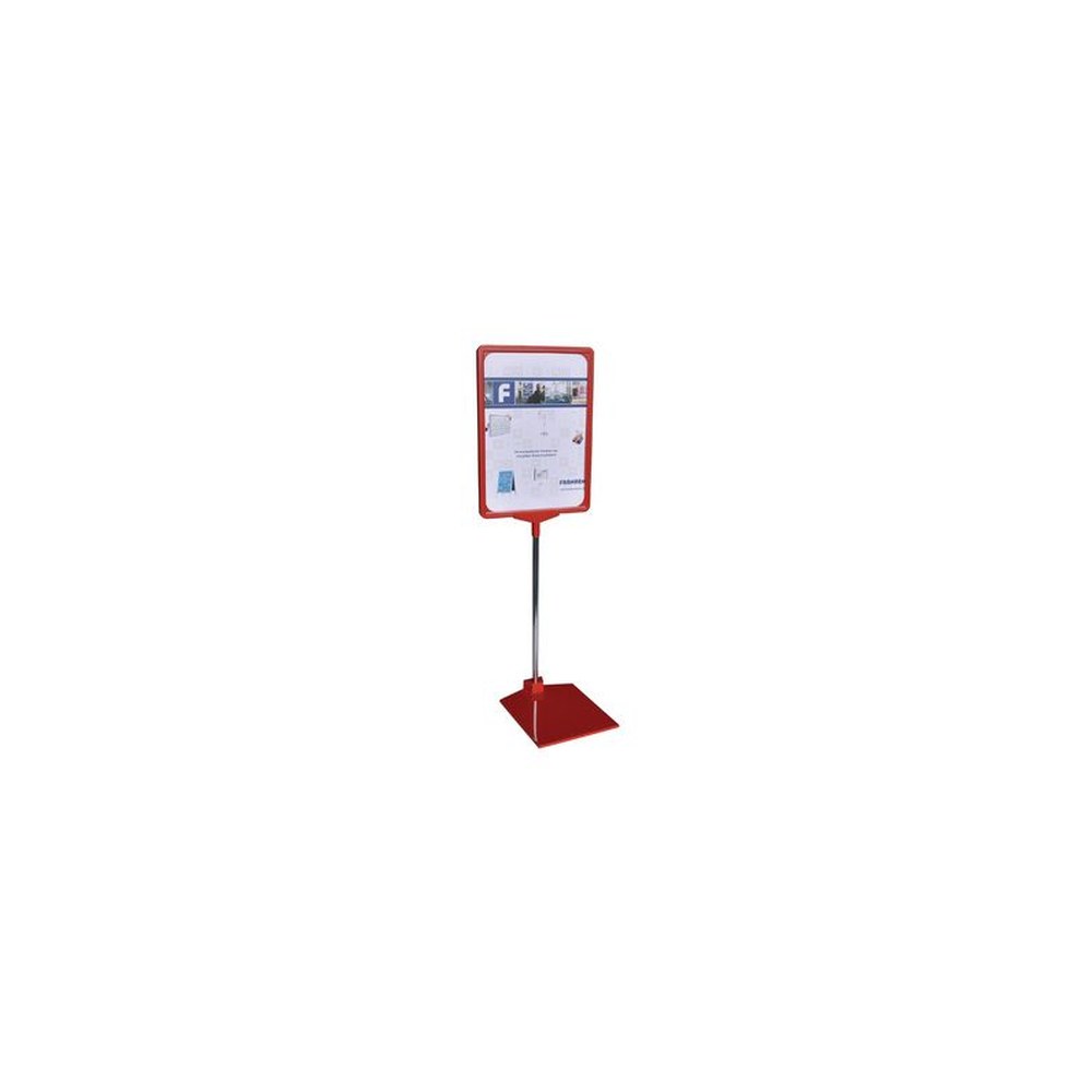 FRANKEN Porte-infos / support prix, DIN A3, rouge