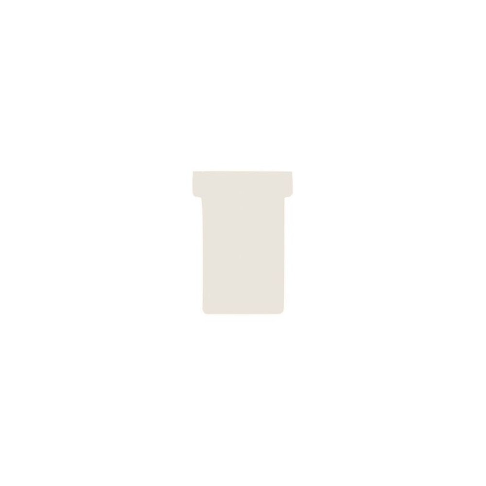 FRANKEN Fiches T, taille 2 / 48 x 84 mm, blanc