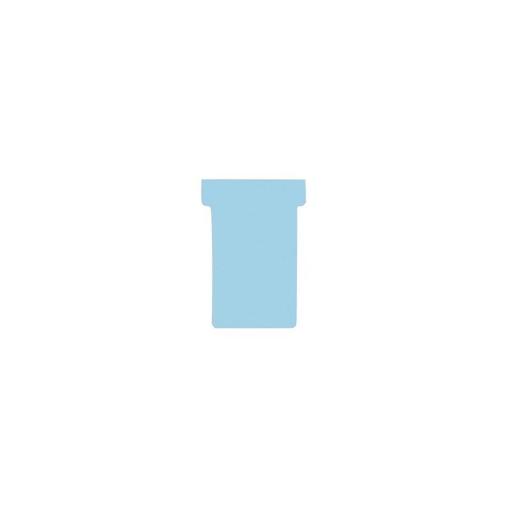FRANKEN Fiches T, taille 2 / 48 x 84 mm, bleu clair