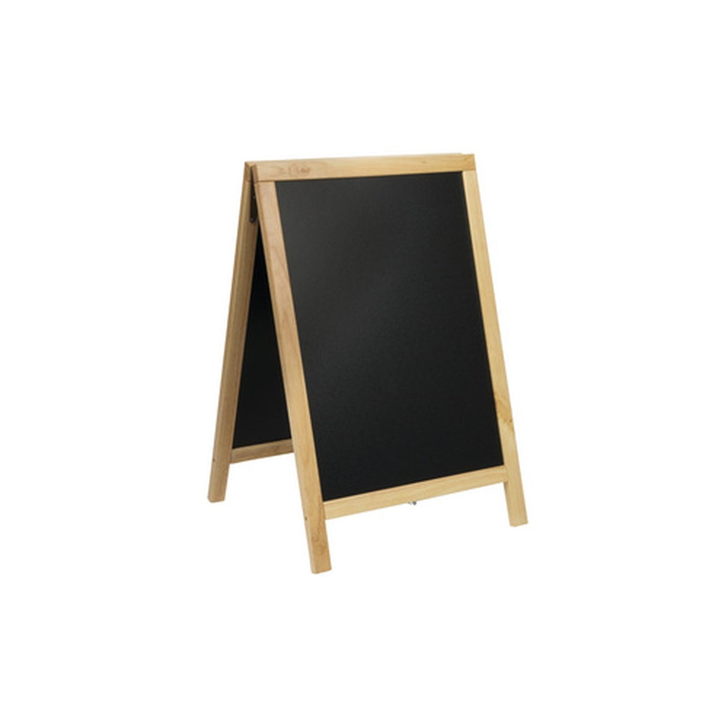 Securit Panneau trottoir DELUXE, avec tableau noir, hêtre