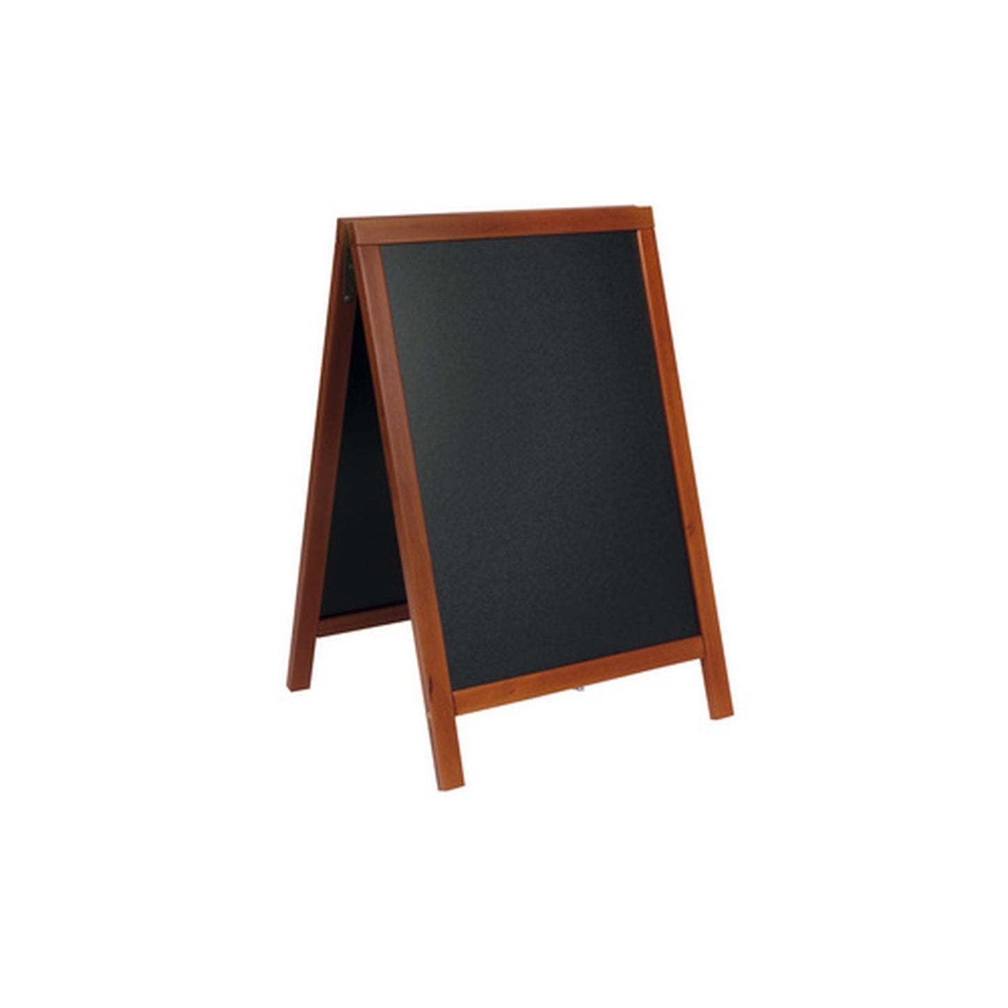Securit Panneau trottoir DELUXE, avec tableau noir, acajou