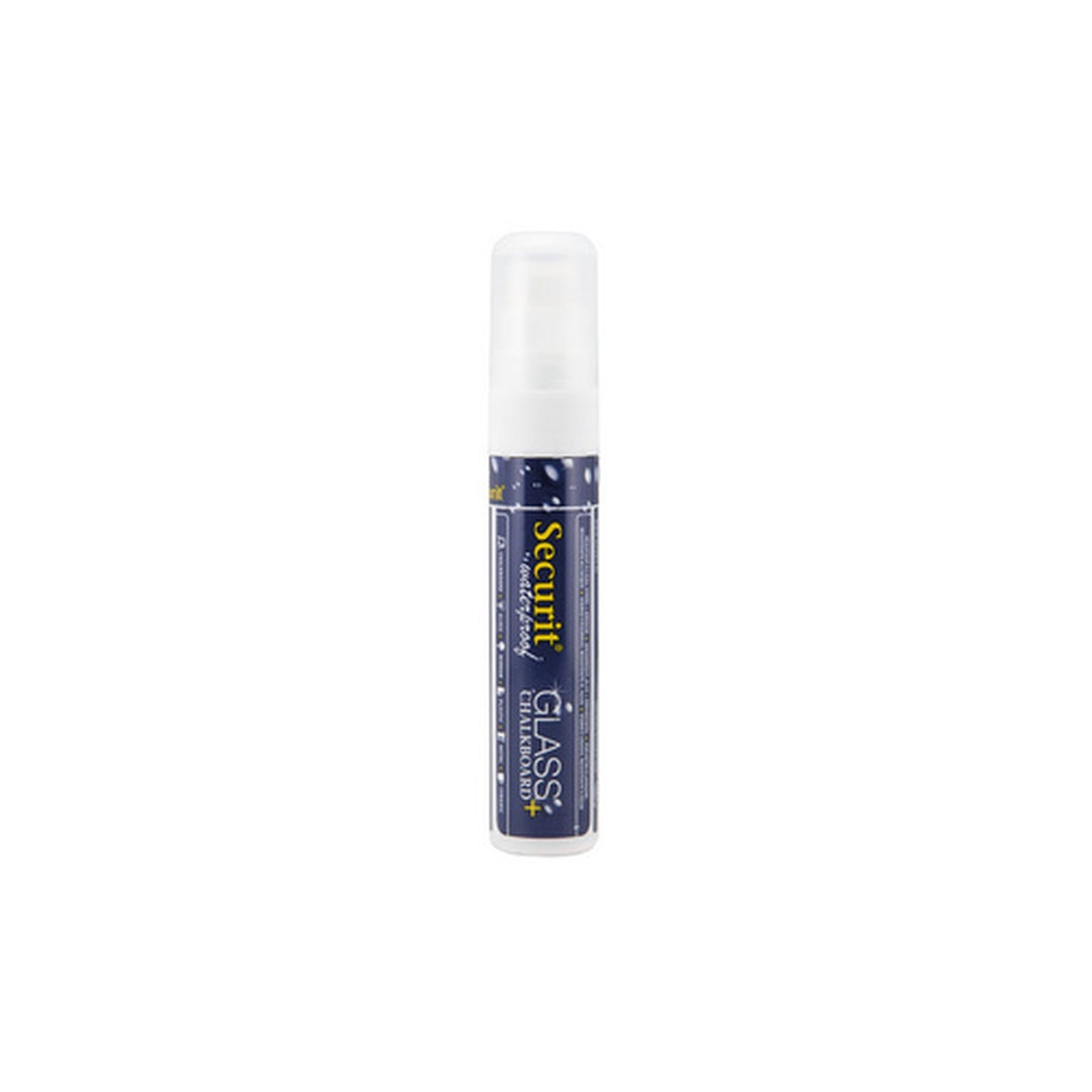 Securit Feutre-craie WATERPROOF LARGE, blanc