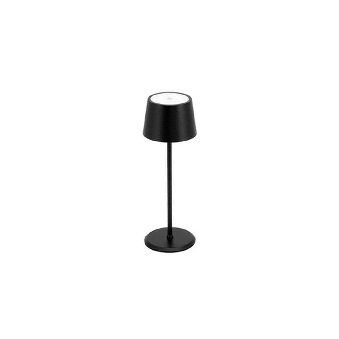 Securit Lampe de table LED rechargeable MONTE CARLO, noir