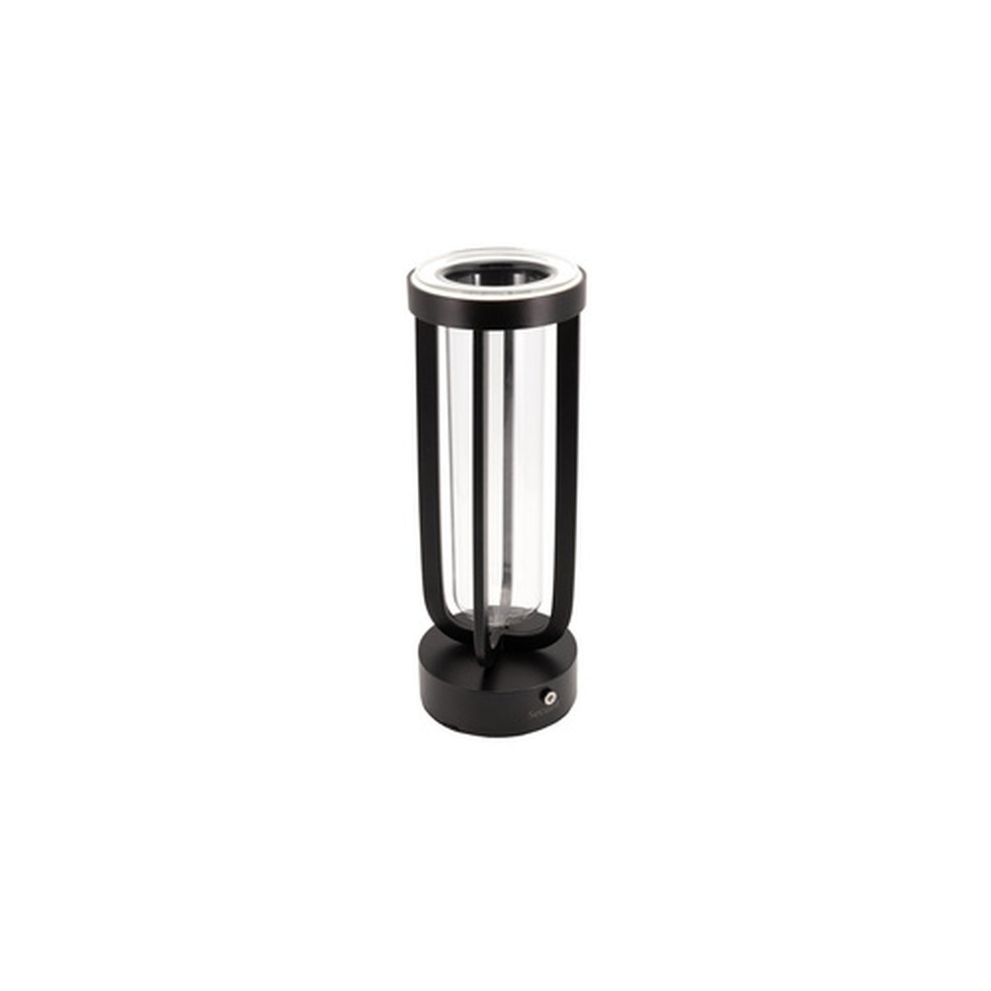 Securit Lampe de table à LED rechargeable FLORENCE, noir