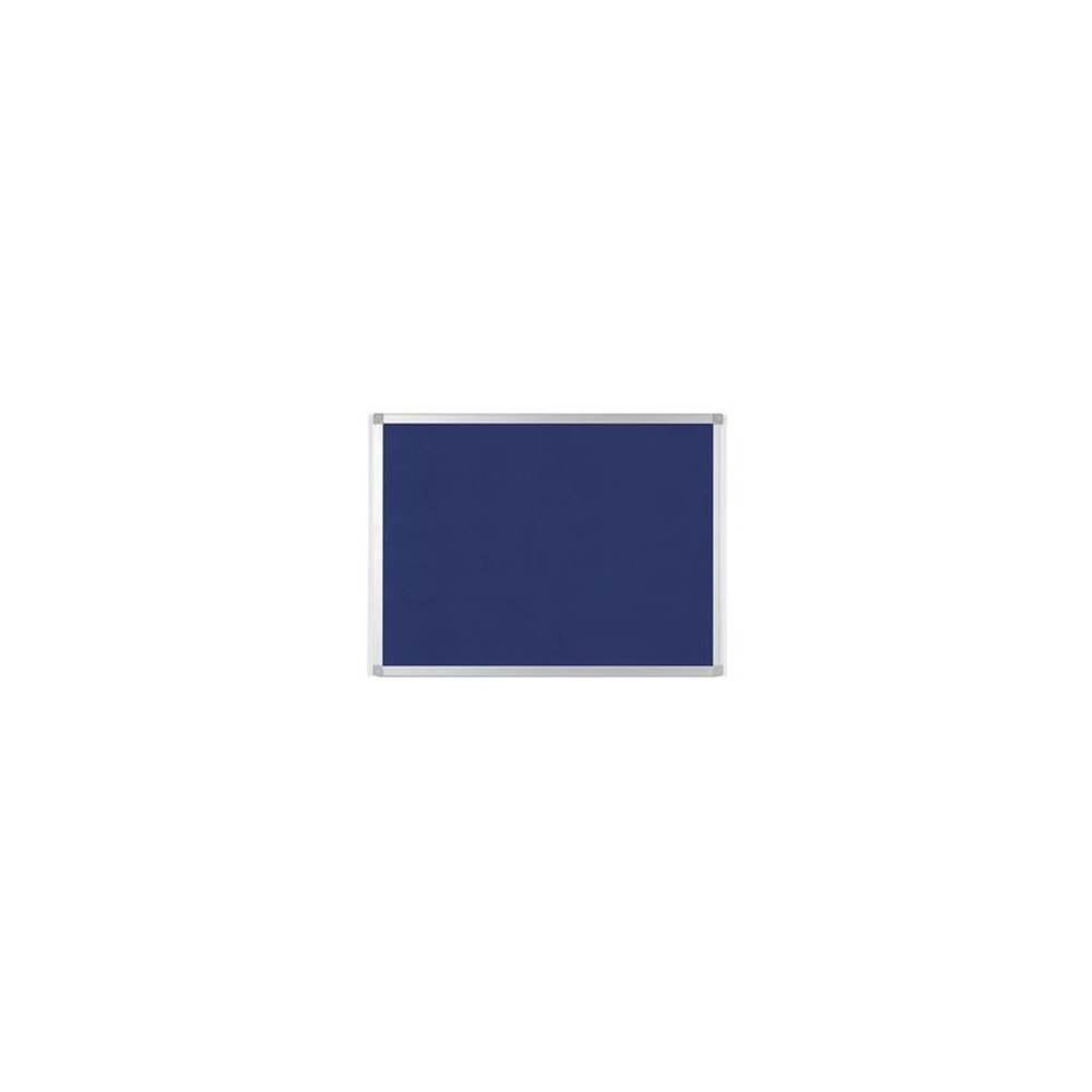 Bi-Office Tableau en feutre AYDA, 600 x 450 mm, bleu