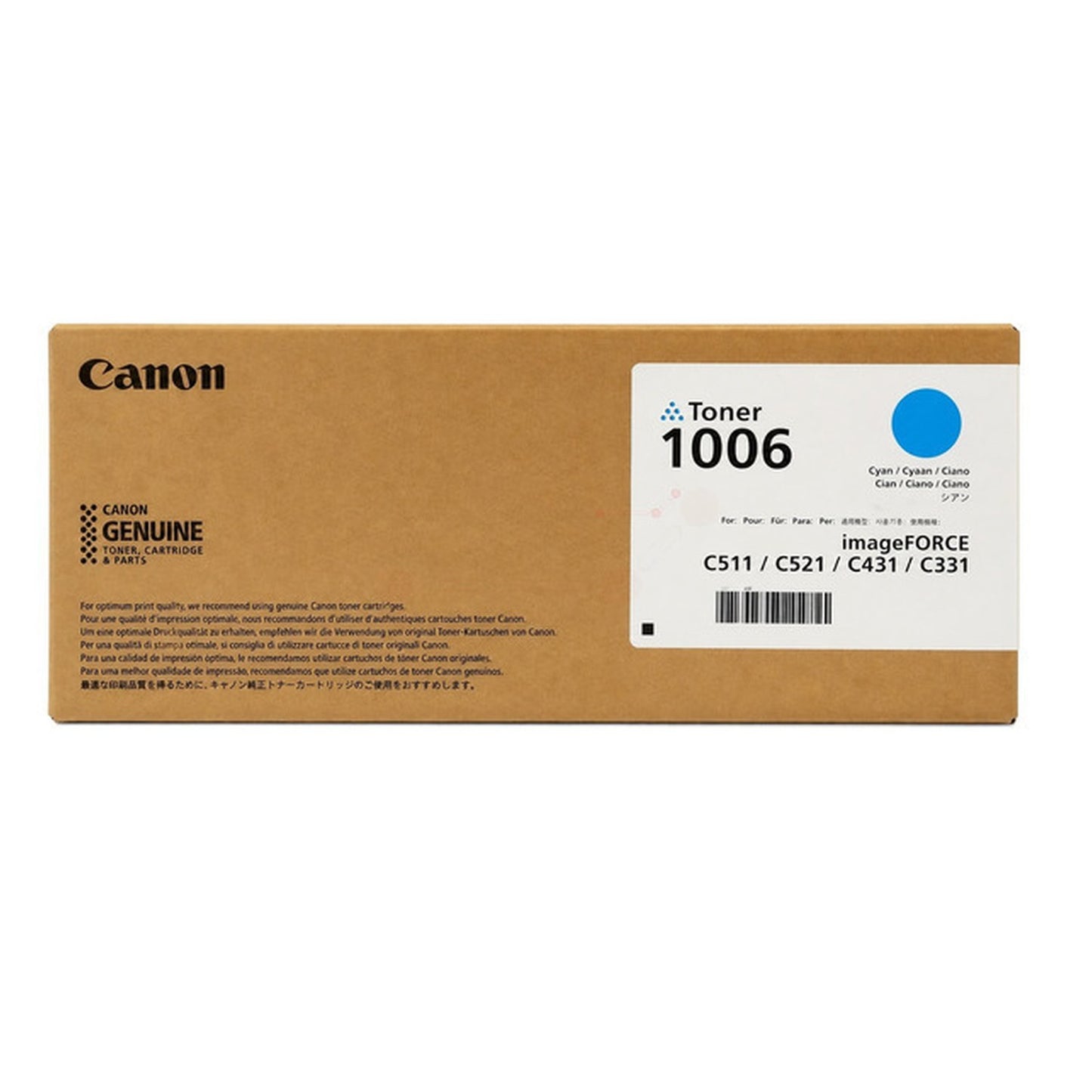 Toner d'origine Canon 7047C001 / C-EXV 1006 C - cyan