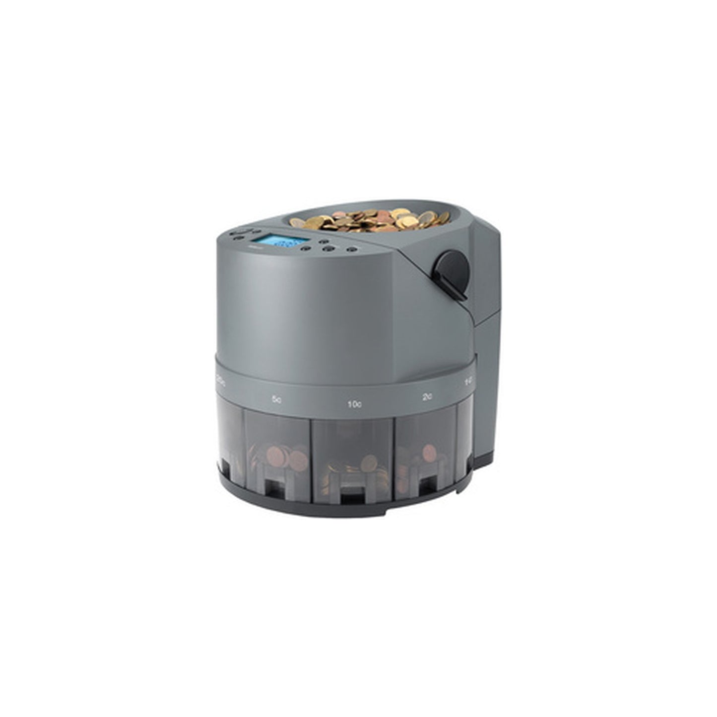 Safescan Compteuse de pièces euro"Safescan 1450", gris foncé