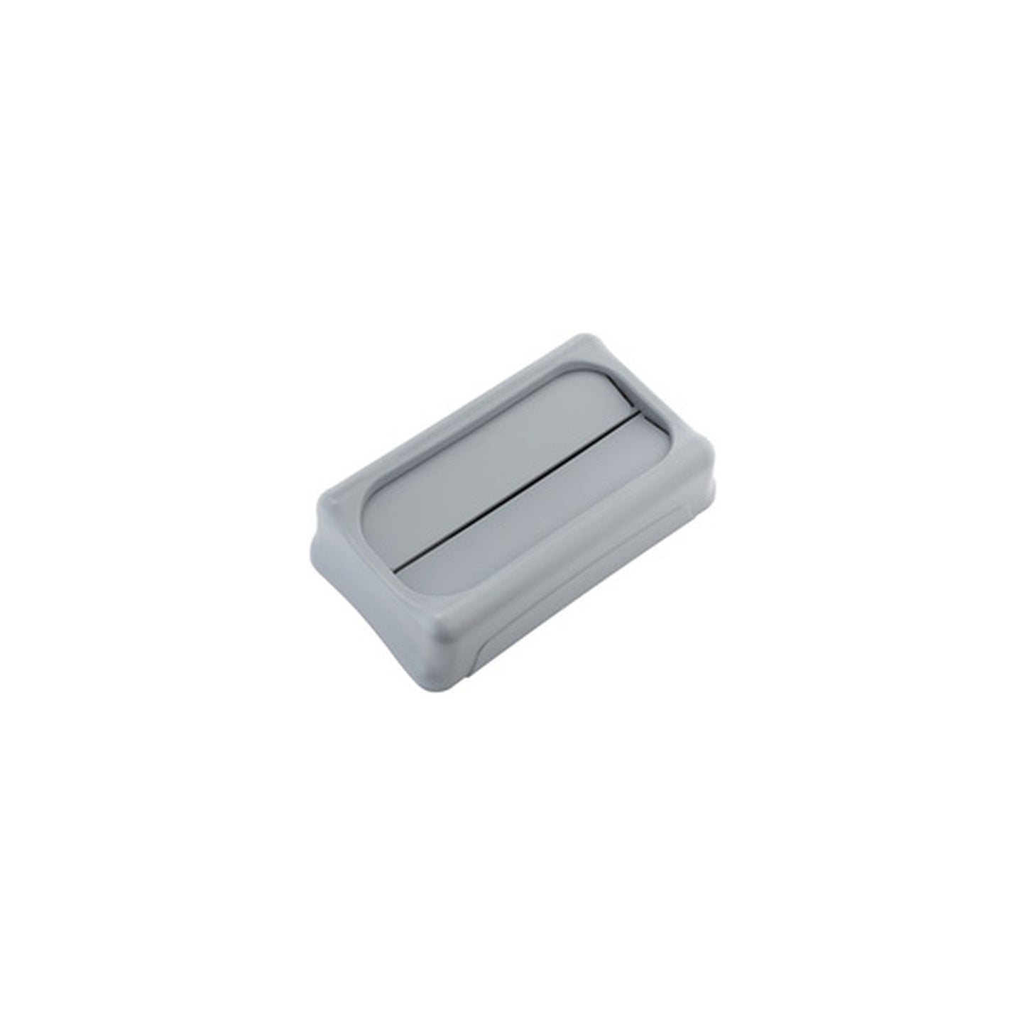 Rubbermaid Couvercle basculant Slim Jim, gris