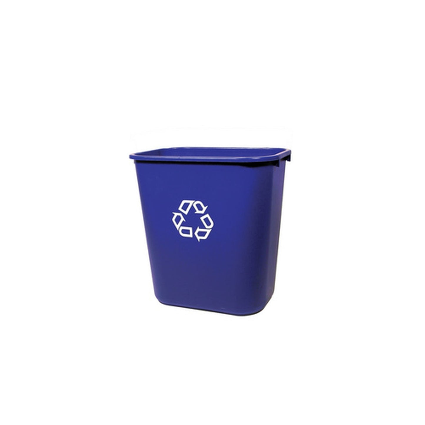 Rubbermaid Corbeille à papier, 26,6 litres, PE, bleu