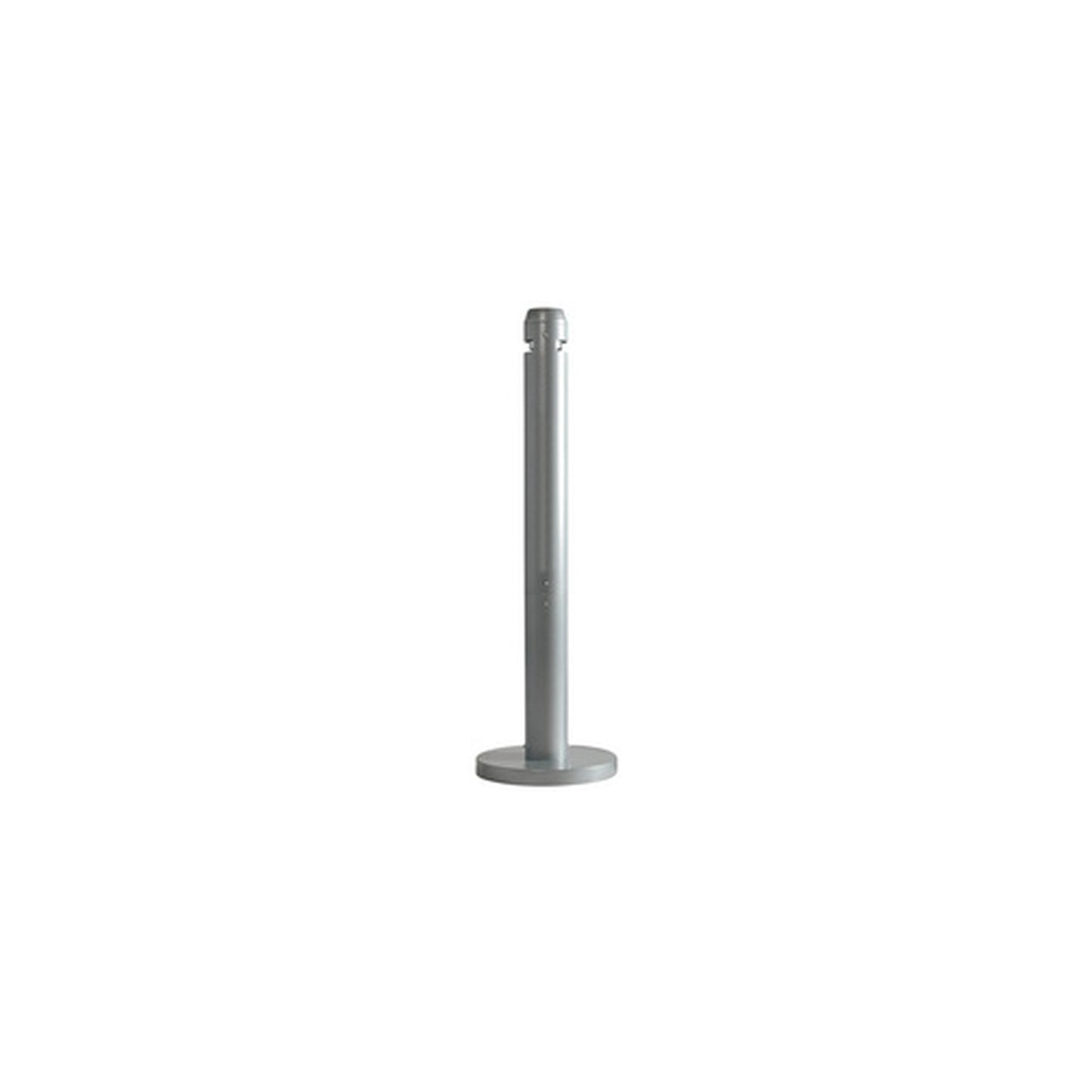 Rubbermaid Cendrier sur base Smokers' Pole, rond, argent