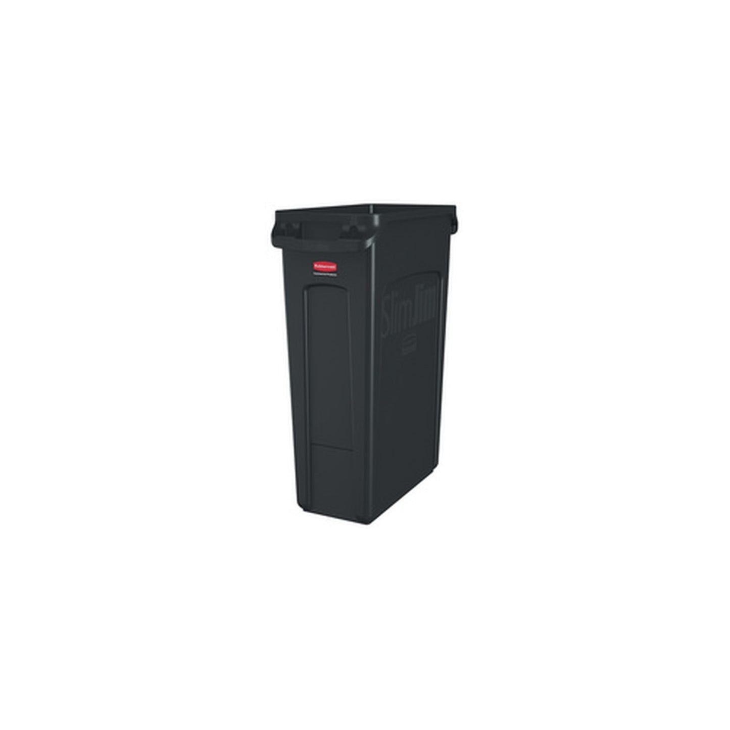 Rubbermaid Collecteur de déchets Slim Jim, 87 litres, noir