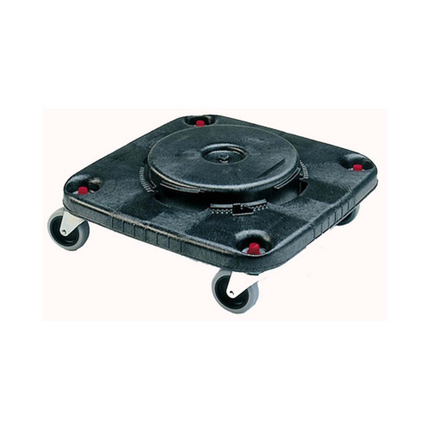Rubbermaid Socle pour collecteur BRUTE carré, noir