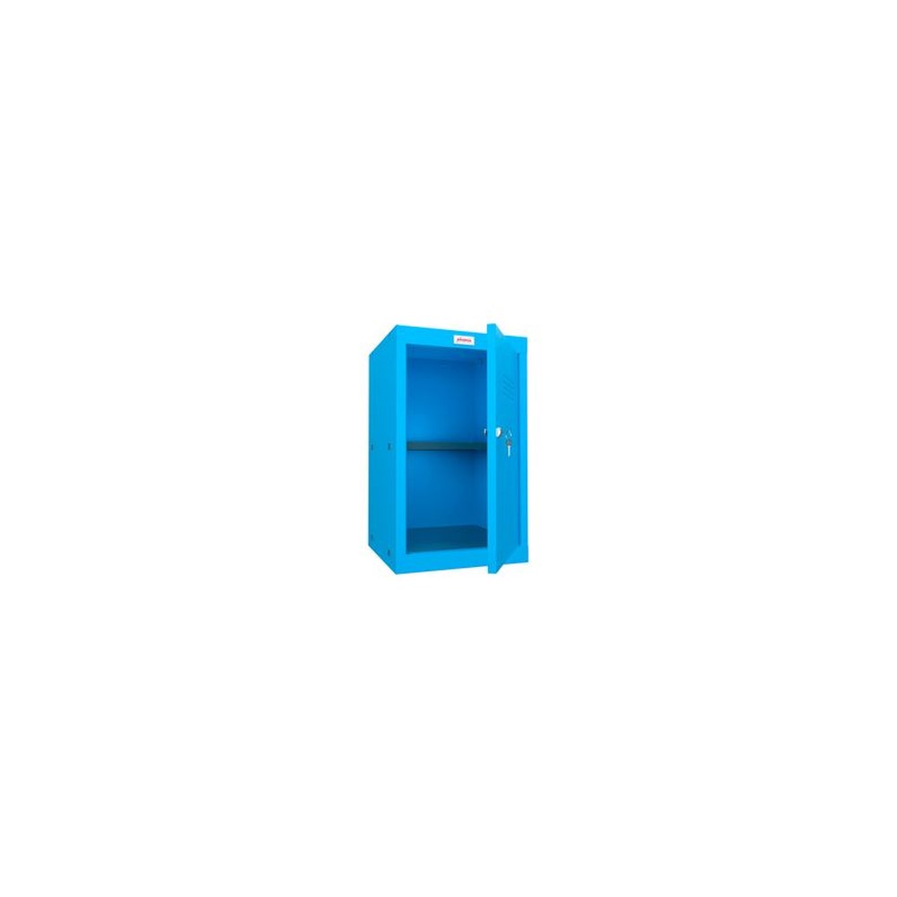 phoenix Casier cubique CL0644, serrure à clé, bleu