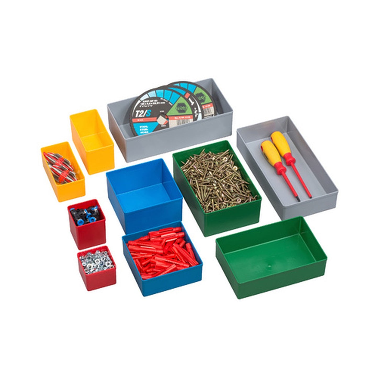 allit Casier EuroPlus Insert 45/1, taille: 1, rouge