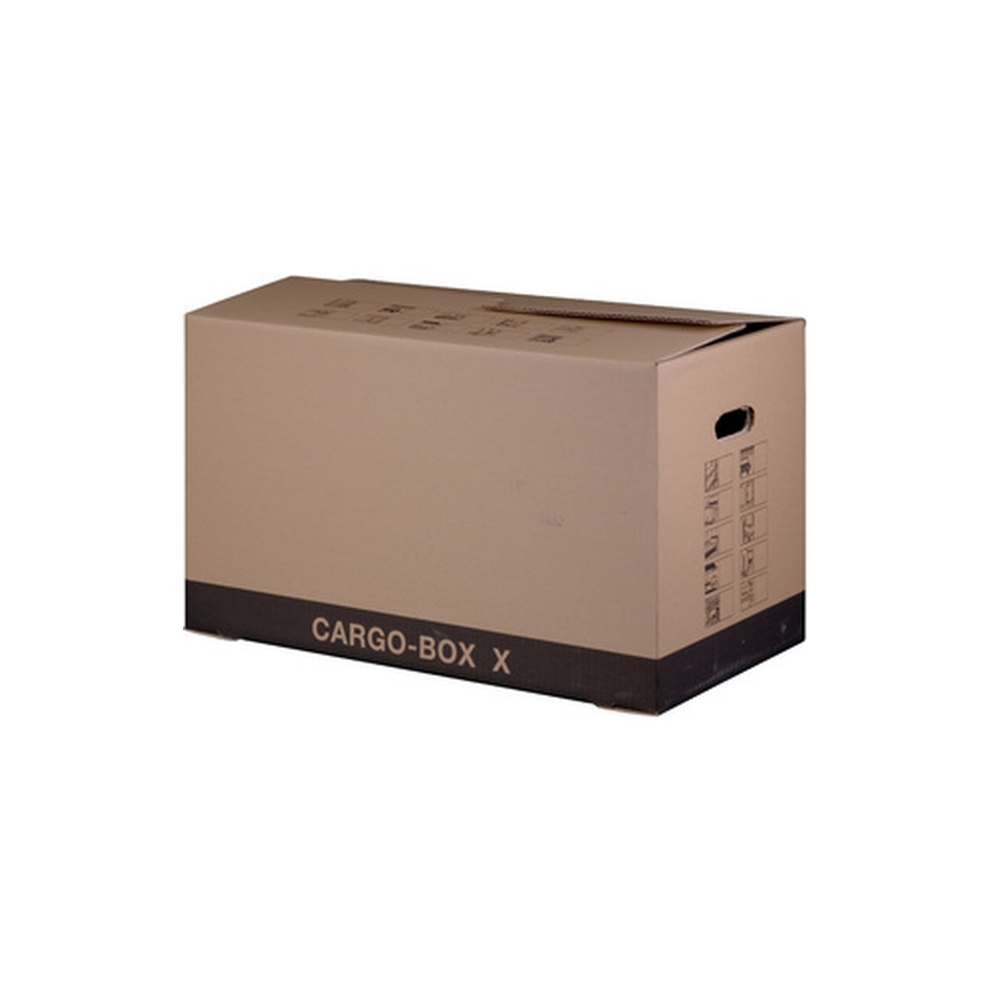 smartboxpro Carton de déménagement "CARGO-BOX-PLUS S",marron x10