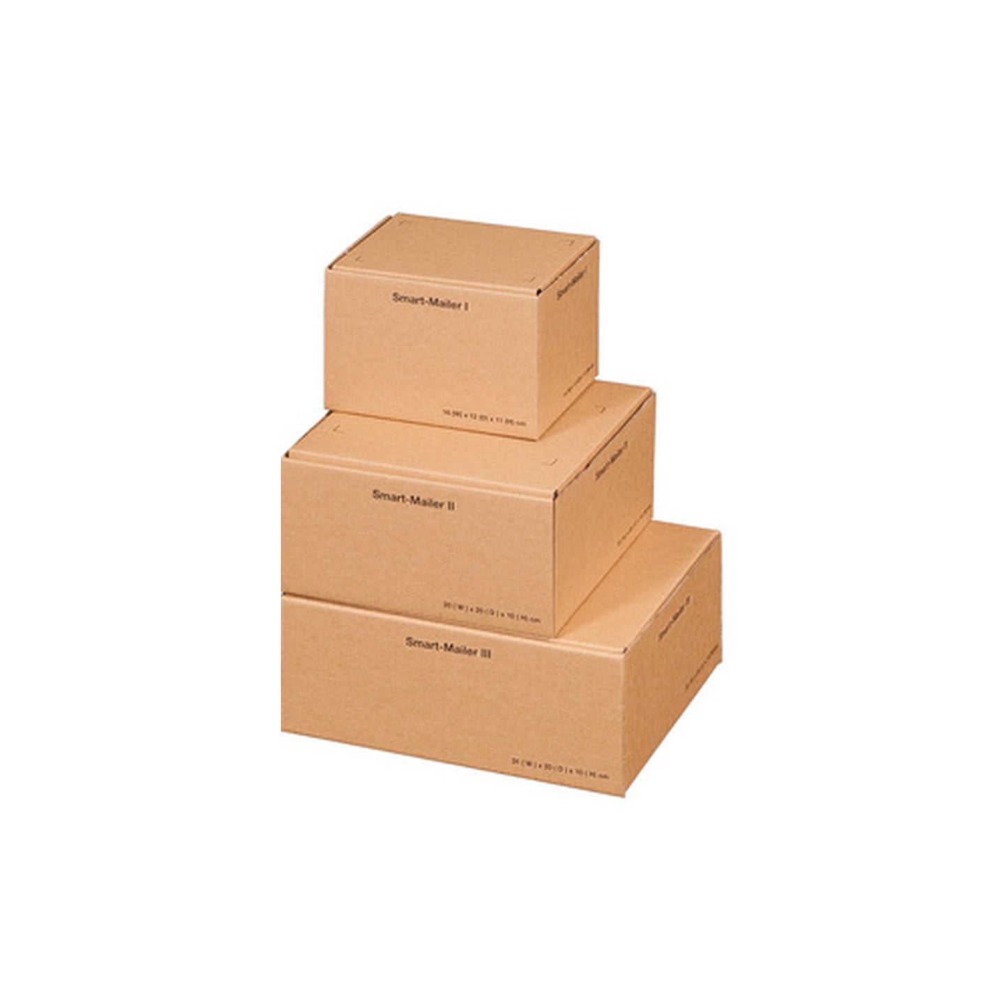 smartboxpro Carton d'expédition "Smart Mailer", grand, brun x20