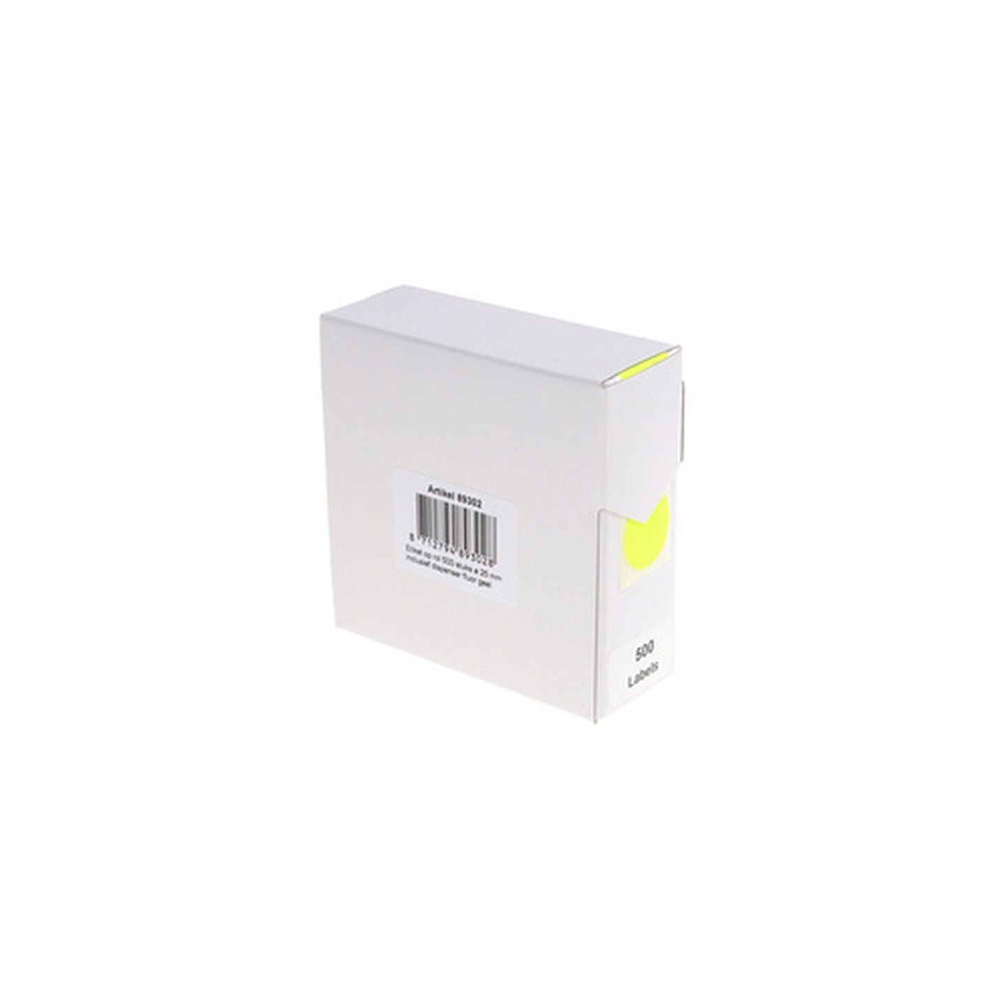rillprint Pastille de couleur, diamètre: 35 mm, jaune fluo