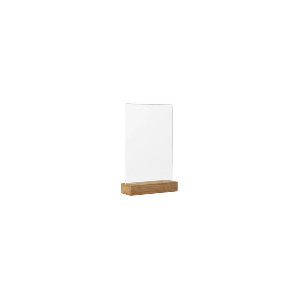 EUROPEL Présentoir de table, A5 portrait, socle bois