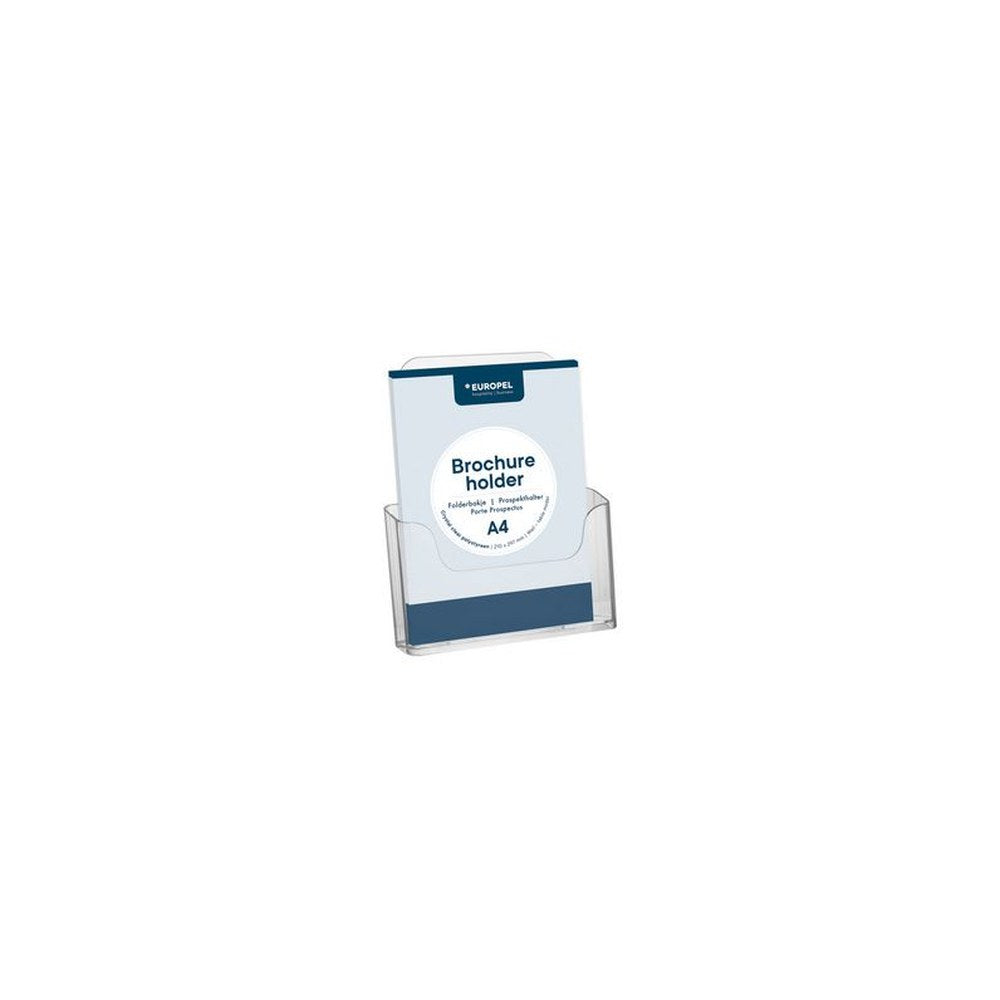 EUROPEL Porte-brochures, A4 paysage, transparent